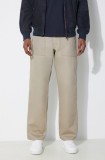 Stan Ray pantaloni de bumbac 1100 Og culoarea bej, drept, 1106