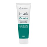 Pasta de dinti vegana cu menta si efect de albire Niyok Whitening 75 ml