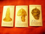 Serie RFG 1977 - Arta - Arheologie , 3 valori, Nestampilat