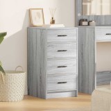VidaXL Dulap, gri sonoma, 40x41x75 cm, lemn prelucrat