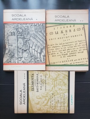 Școala Ardeleană (3 vol.) - Colecția LYCEUM foto