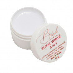 Cover gel unghii 100g Royal white