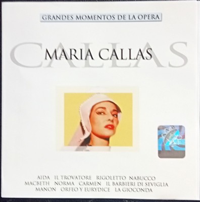 CD Maria Callas Callas opera foto