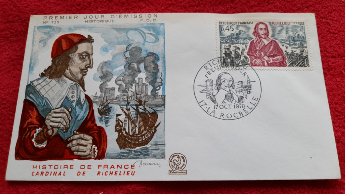 1970-Franta-Richelieu -FDC