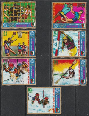 Guinea Ecuatoriala 1972 - #72 Jocurile Olimpice Munchen S/S 1v MNH foto