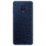 Cumpara ieftin Set Folii Skin Acoperire 360 Compatibile cu Xiaomi Redmi Note 9S (Set 2) - ApcGsm Wraps HoneyComb Blue, Albastru, Oem