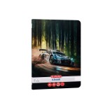 CAIET A4 60 FILE, HARTIE 70G/MP FSC MIX, PATRATELE, COLTURI ROTUNJITE, MOTIV, Herlitz