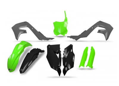 Set complet plastice Kawasaki KXF 250 450 19- 23 UFO KAKIT228222 foto