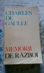 ✅ MEMORII DE RĂZBOI CHARLES DE GAULE Ed. Politică 1969 * CELE MAI BUNE CĂRȚI