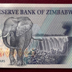 Zimbabwe 20 $ Dollars 2020 UNC necirculata **