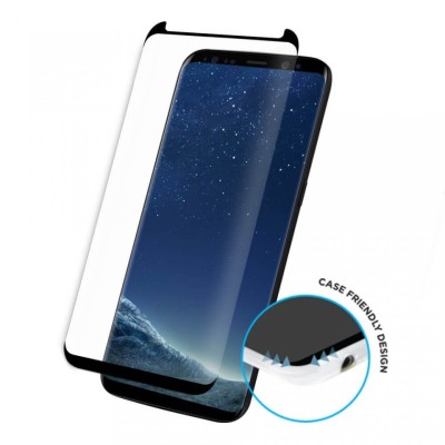 Folie de sticla Samsung Galaxy S8, Black case frendly Elegance Luxury foto