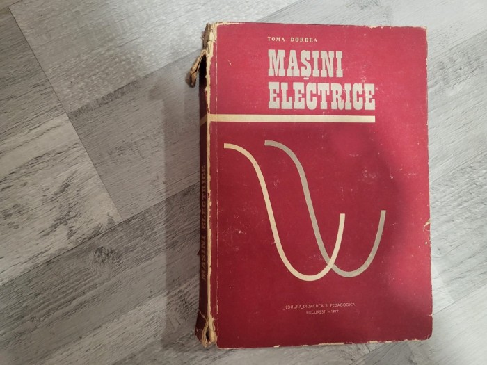 Masini electrice de Toma Dordea