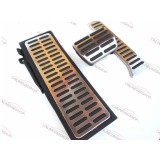 Set pedale inox AUTO/DSG pentru VW Golf5, Jetta, Tiguan, Passat B6, B7