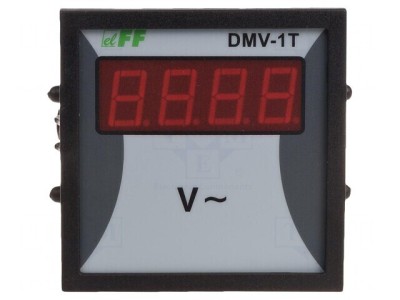 Voltmetru Digital LED 12-600V DMV-1T foto