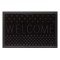 Covor intrare ConceptSeller&reg;, antiderapant, dreptunghiular cu diferite forme si mesaj in relief &rdquo;Welcome&rdquo;, Lungime x Latime x Grosime 60 x 40 x 0.5 cm