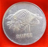 (M1530) MONEDA SEYCHELLES - 1 RUPEE 1977, EXOTICA