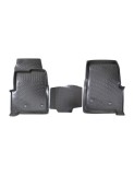 Set covorase auto din cauciuc tip tavita pentru Ford Transit Courier (Fata) 2014-