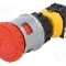 Intrerupator de siguran&amp;#355;a, 2 pozitii, 30mm, seria XN, IDEC - XN4E-BL403MRH