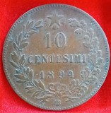 (M1578) MONEDA ITALIA - 10 CENTESIMI 1894, LIT. BI, REGELE UMBERTO I