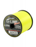 Fir Monofilament Gamakatsu G-Line, Yellow, 770m-1820m,Variante Fire 0.26 mm