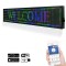 Reclama luminoasa led smd rgb 100x20 cm text imagini animatii usb si wifi