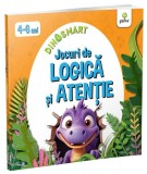 Jocuri de logica si atentie/DinoSMART - Editura Gama