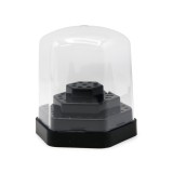 Set de 2 unități: Suport pentru freze, Negru, L-116 (&icirc;ncap 48 de freze)