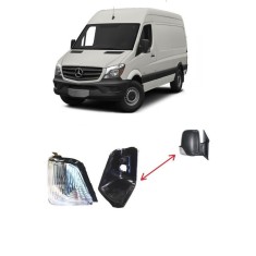 Lampa semnalizare oglinda 60 - 001R (dreapta) compatibila MERCEDES 2006 - 2017