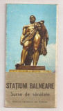Statiuni Balneare, Surse de sanatate - Pliant turistic 1969