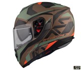 Casca modulabila pentru scuter - motocicleta MT Atom SV Skill A9 maro (gold) mat Pinlock ready &ndash; tip MT-V-16 Maro mat XS (53/54cm)