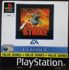 Joc PS1 Soviet Strike EA Classics foto