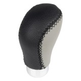 Nuca schimbator viteze universala GSK05 AMiO 01348, pentru autoturisme fara marsarier cu inel de ridicare, piele de inalta calitate, adaptoare 4-8
