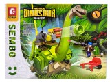 Set constructie Sembo dinozaur long robot world dinosaur 205033 112 piese