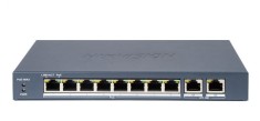 Switch PoE Hikvision DS-3E0310P-E/M(B): 8 &times; 10/100 Mbps PoE port,