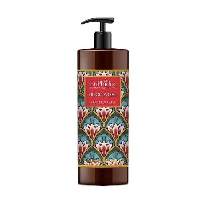 EUPHIDRA Linea Profumata &ndash; Gel de Duș Flori de Cireș cu Provitamina B5, 400 ml