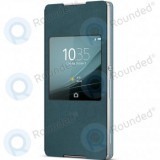 Husa Sony Xperia Z3+, Z4 Style SCR30 verde aqua 1292-7054