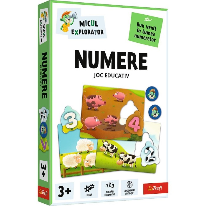 Joc educativ numere micul explorator
