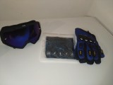 Cumpara ieftin Set accesorii moto -off road-atv-bicicleta-tricicleta:Ochelari,manusi si cagula, marimi;M,L.XL