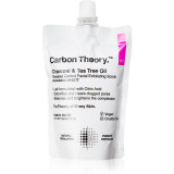 Carbon Theory Charcoal &amp; Tea Tree Oil demachiant cu efect de peenling pentru ten acneic 125 ml