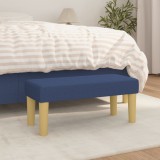 Gossi banca, albastru, 70x30x30 cm, textil