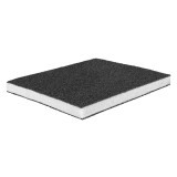 Burete abraziv Graphite K100 120x95x10 mm pentru finisare manuala