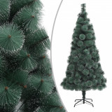 Brad de Crăciun cu suport, verde, 240 cm, PET