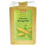 Gris de Porumb Bio Rapunzel pentru Mamaliga - Eco, Fara Gluten (alternativa), Preparare 10 Min - 500g