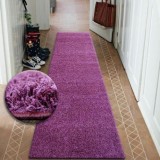 Traversa Shaggy 5cm violet, 100 cm