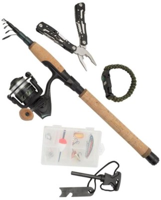 Combo ABU GARCIA Diplomat Wilderness Survival Tele Combo, 2-10g, 2.13m, 6seg foto