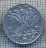 AX 1360 MONEDA -ITALIA- 50 CENTESIMI -ANUL 1941 XIX MAGNETIC-STAREA CARE SE VEDE