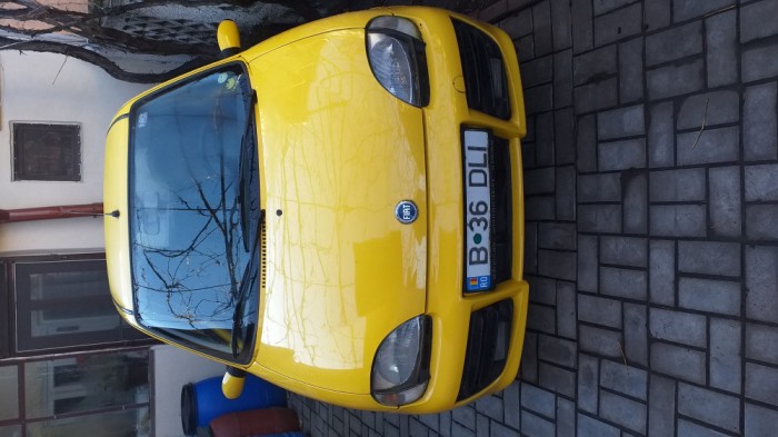 Vand Fiat Seicento Sport,Galben,an 2001;1108cm,55 cai,Euro 3; 129280km,1299E,neg