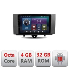 Navigatie Smart For Two 2010-2015 C-Smart10 Octa Core cu Android Radio Bluetooth Internet GPS WIFI 4+32GB CarStore Technology foto