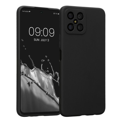 Husa Kwmobile pentru Honor X8, Silicon, Negru, 58396.47 foto