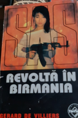 REVOLTA IN BIRMANIA GERARD DE VILLIERS SAS foto